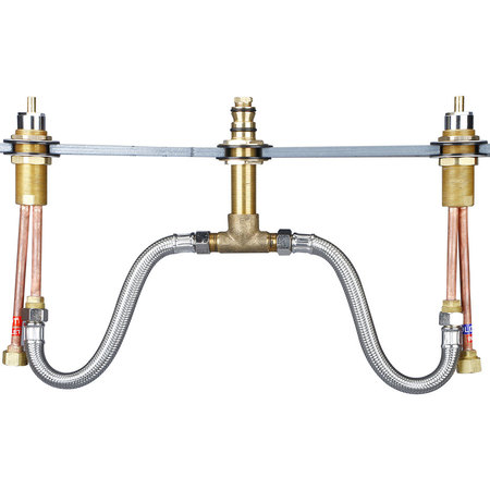 PIONEER FAUCETS Two Handle Roman Tub Valve Set, Brass 4300B